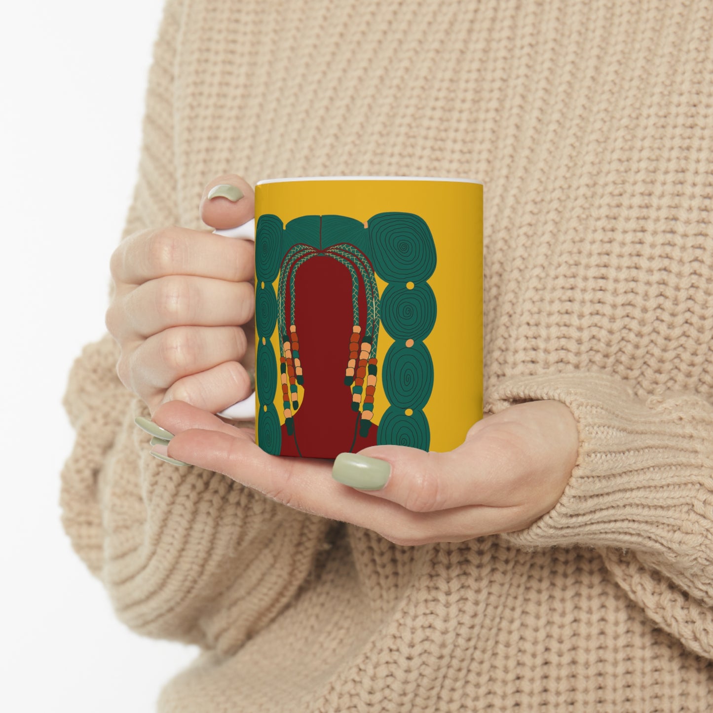 Bubble Pigtails Ceramic Mug (11oz)