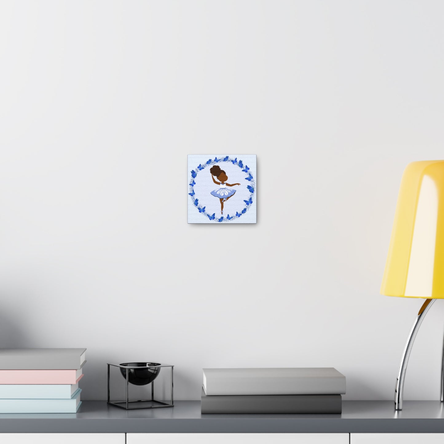 Blue Fairy Ballerina Canvas Art