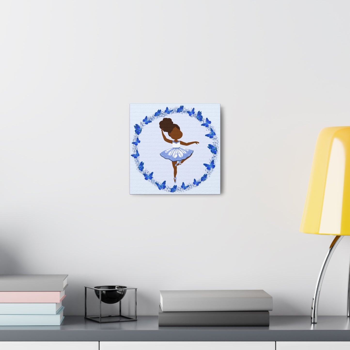 Blue Fairy Ballerina Canvas Art