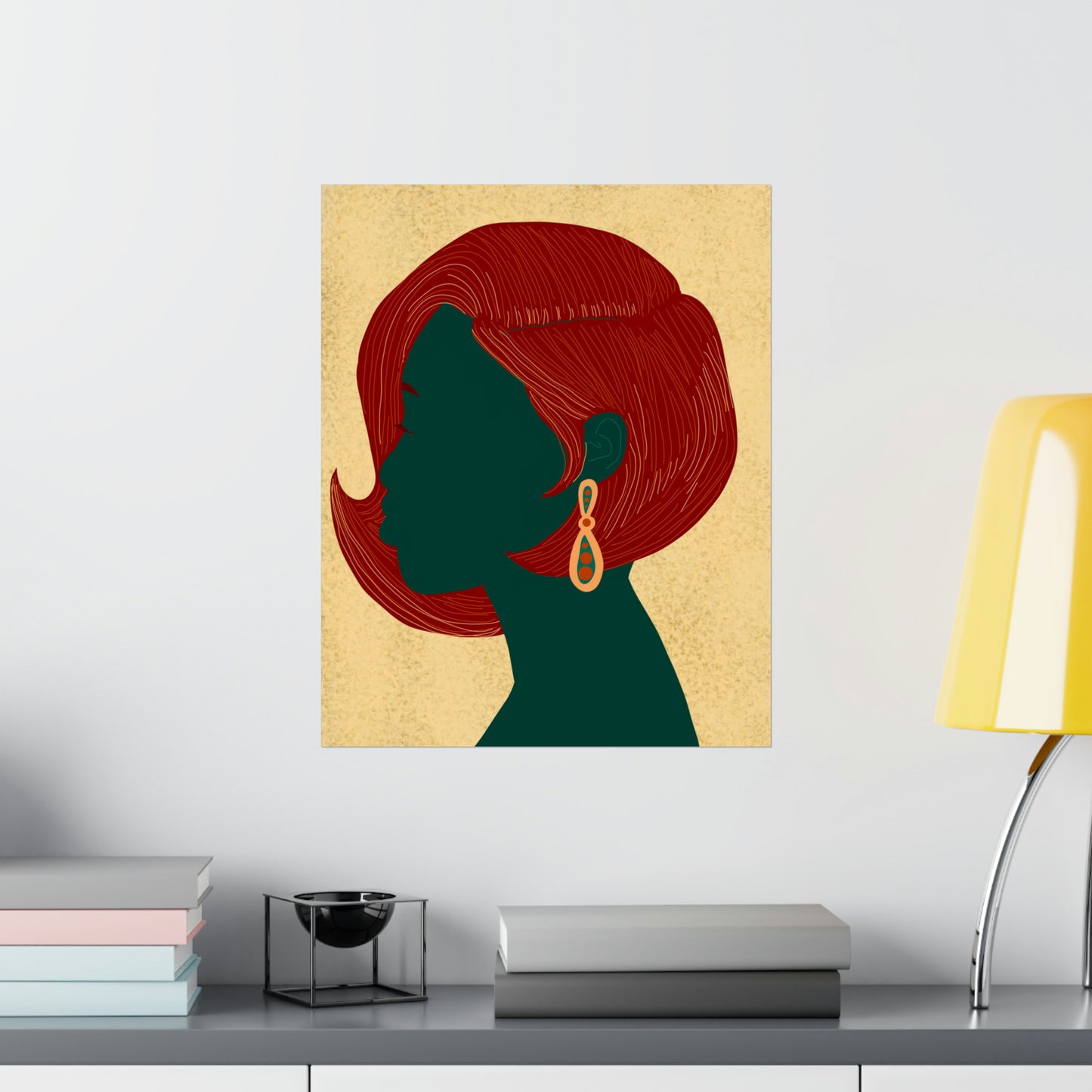 Swoop Bob Art Print (Don't Touch My Hair Collection)