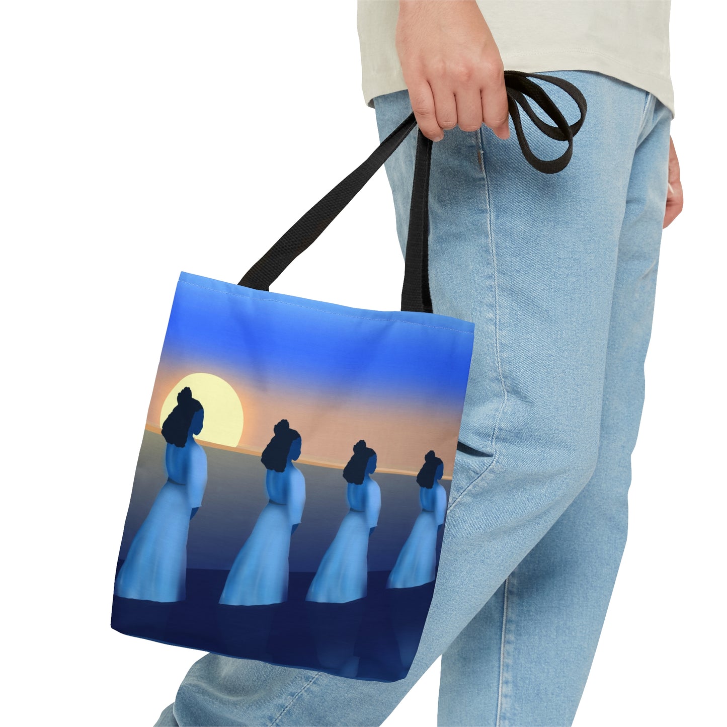 Blue Waders Tote Bag
