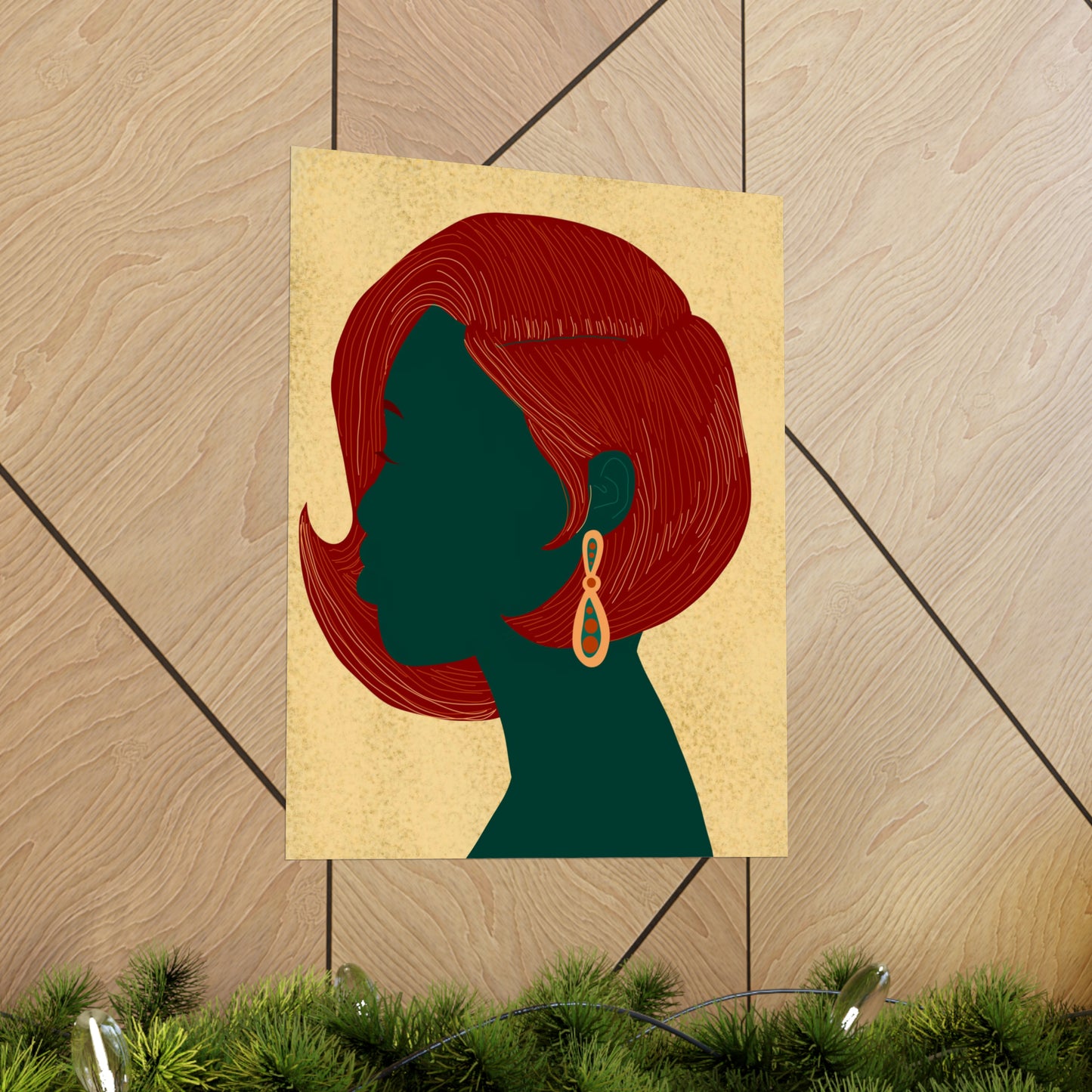 Swoop Bob Art Print (Don't Touch My Hair Collection)