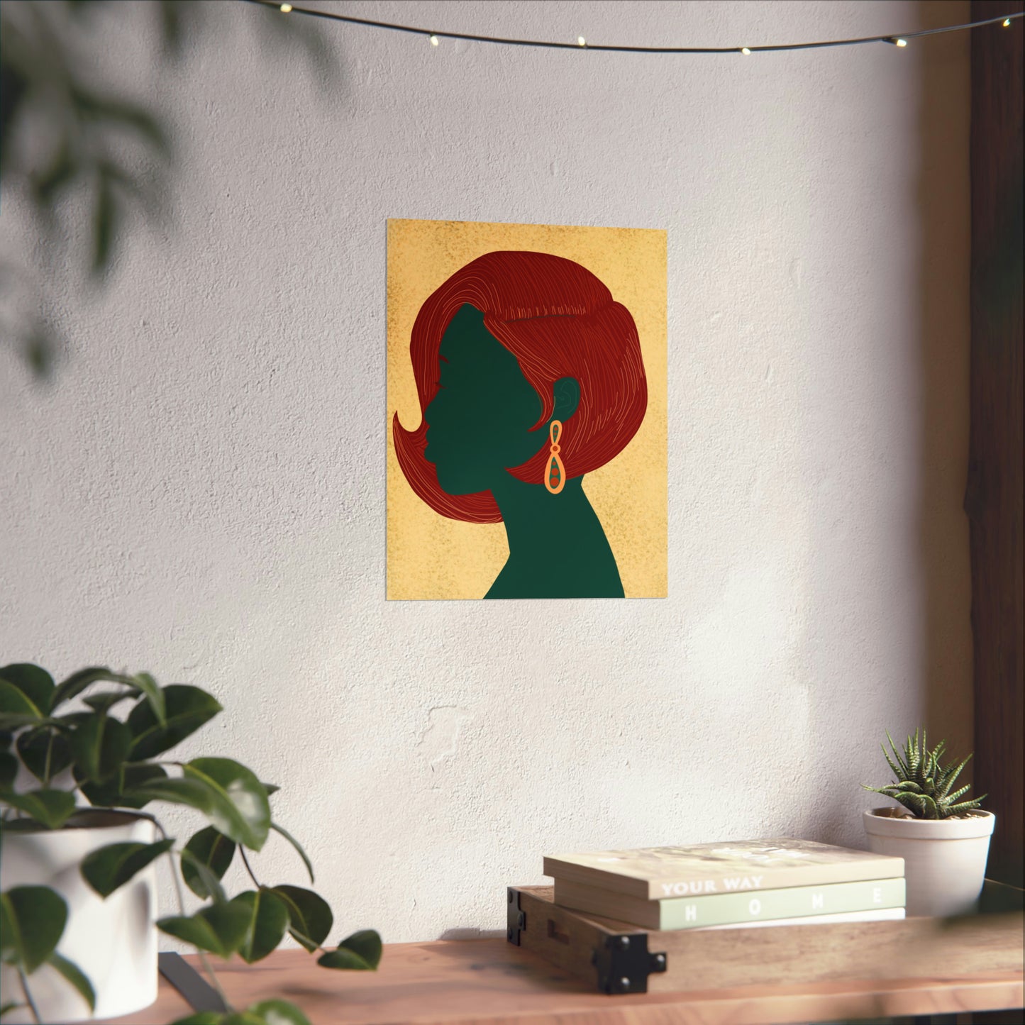 Swoop Bob Art Print (Don't Touch My Hair Collection)