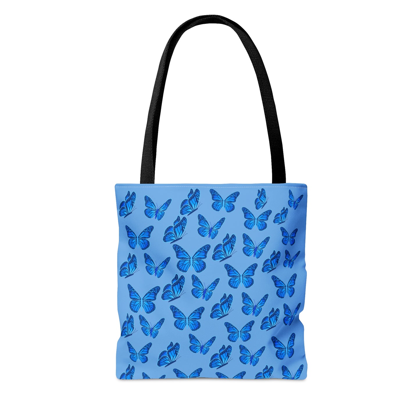 Blue Butterfly Tote Bag
