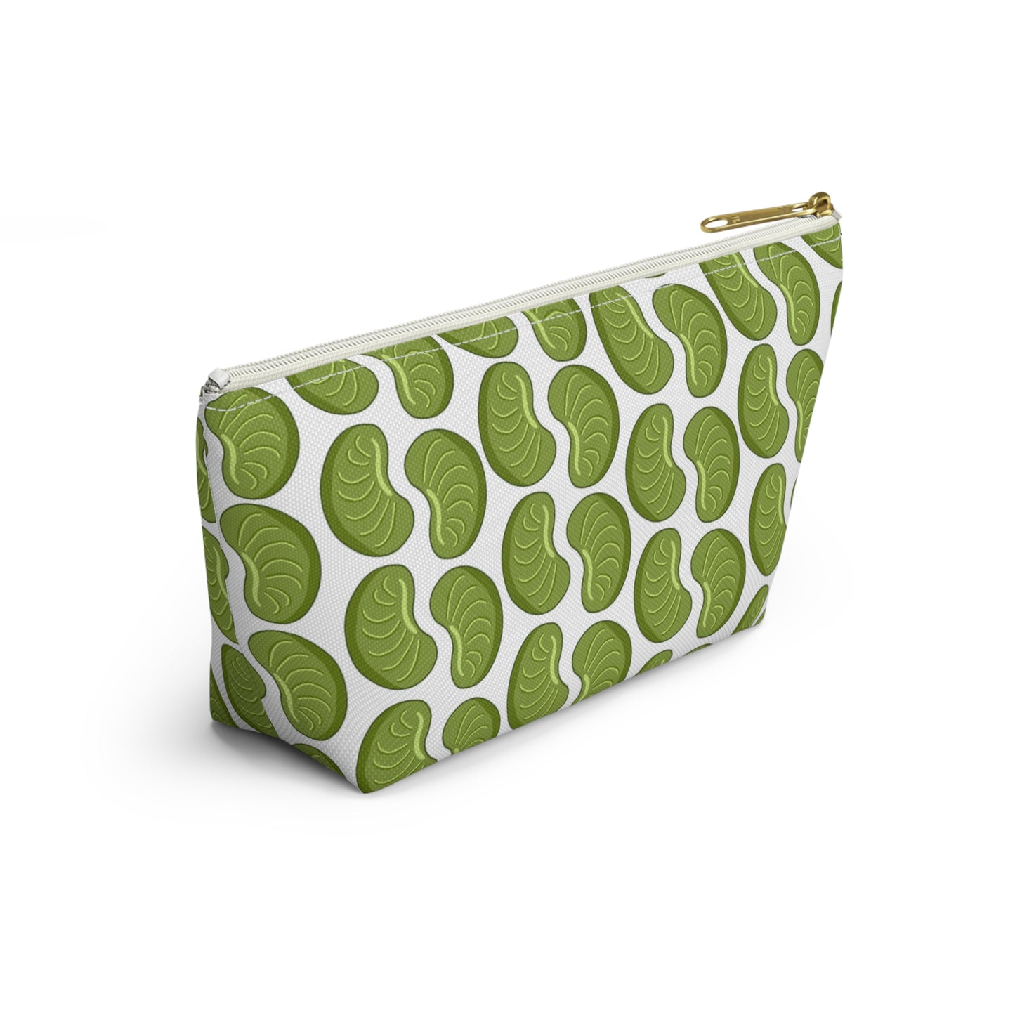 Lima Bean Accessory Pouch w T-bottom