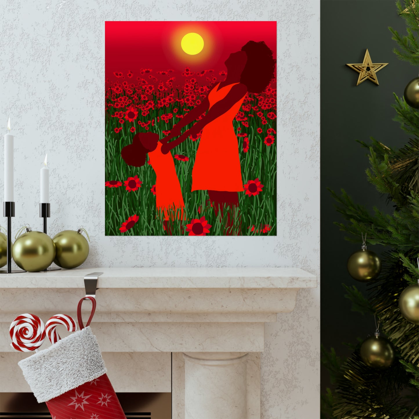 Mother's Joy Art Print