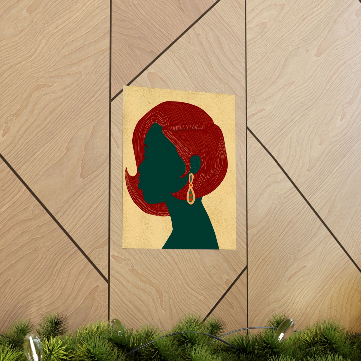 Swoop Bob Art Print (Don't Touch My Hair Collection)