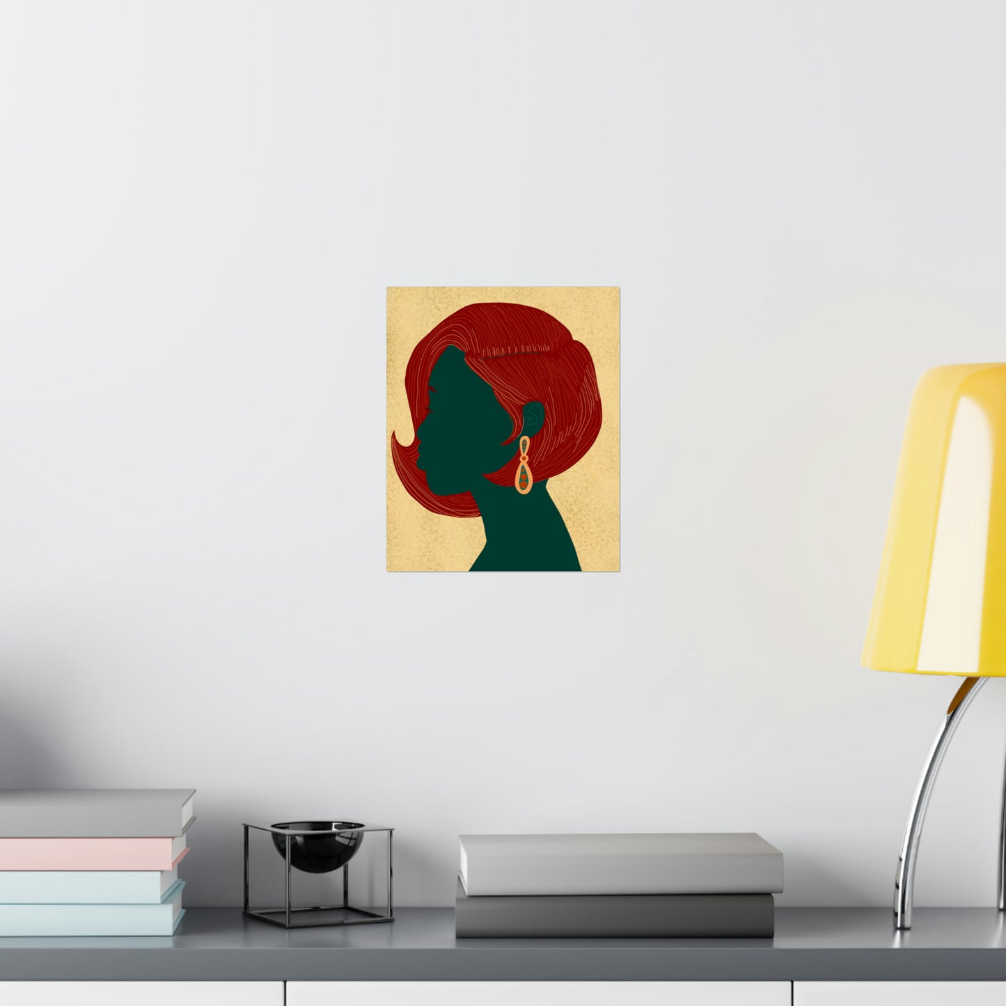Swoop Bob Art Print (Don't Touch My Hair Collection)