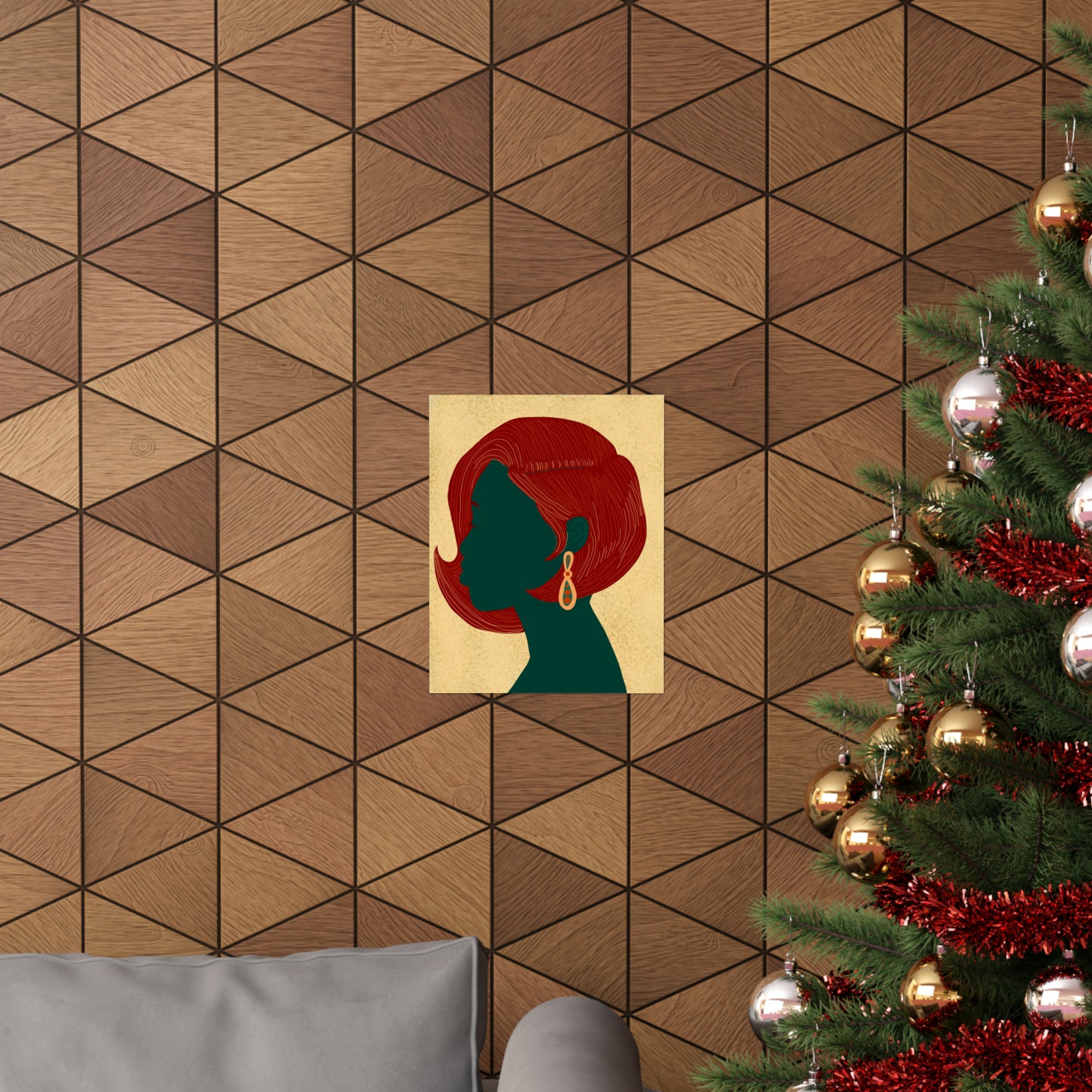Swoop Bob Art Print (Don't Touch My Hair Collection)