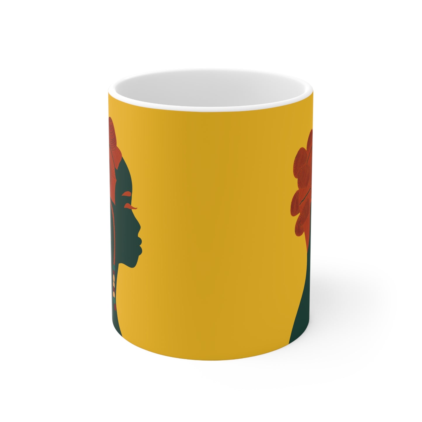 Bantu Knots Ceramic Mug (11oz)