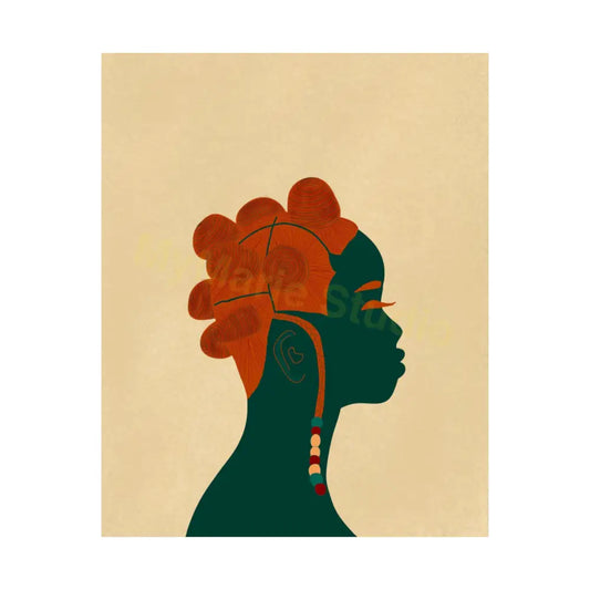 Bantu Knots Art Print (Don’t Touch My Hair Collection) 16″ X 20″ / Matte Poster