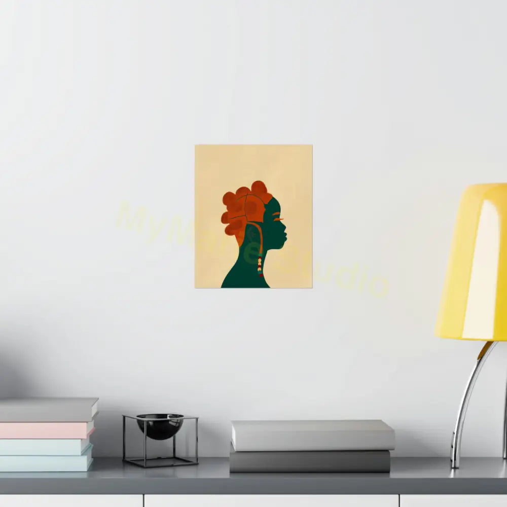 Bantu Knots Art Print (Don’t Touch My Hair Collection) Poster
