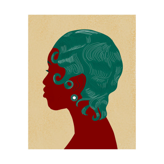Finger Waves Print (Don't Touch My Hair Collection)