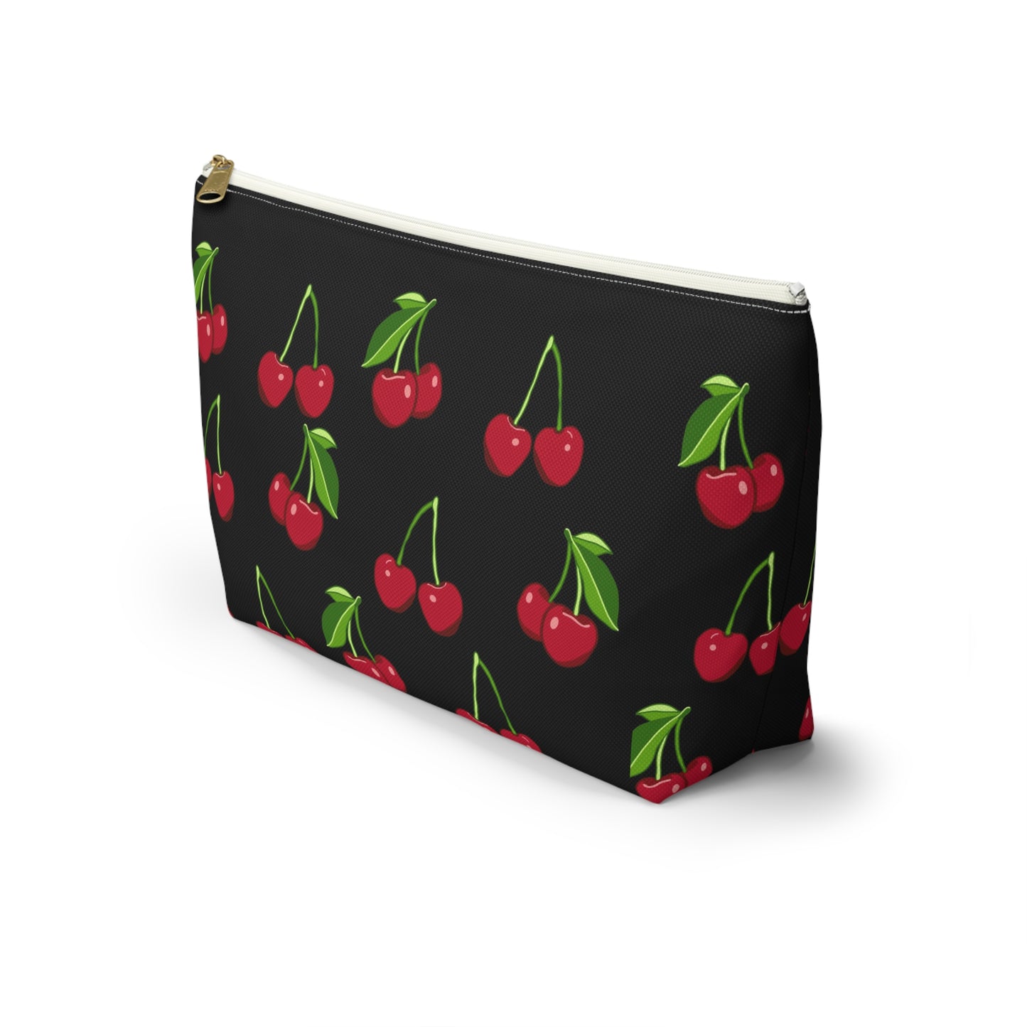 Sweet Cherry Accessory Pouch w T-bottom
