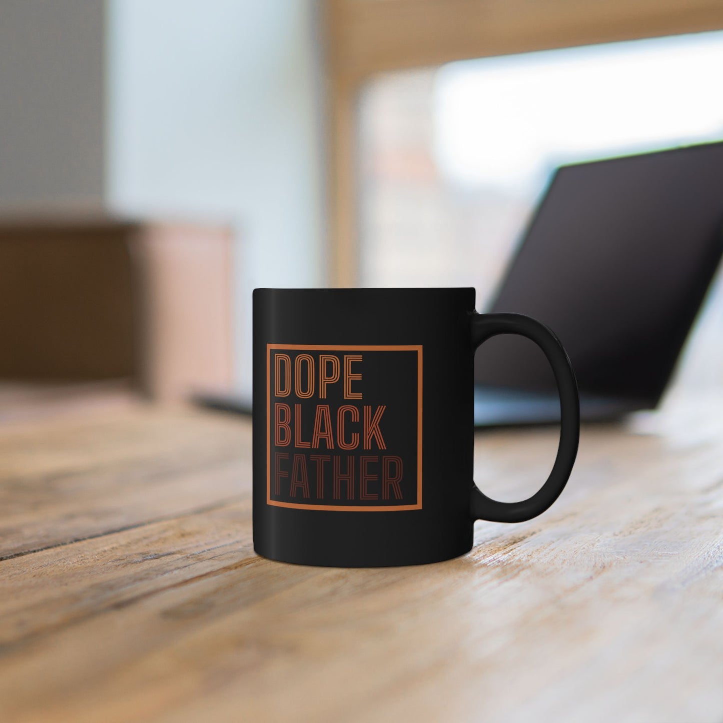 Dope Black Father Mug