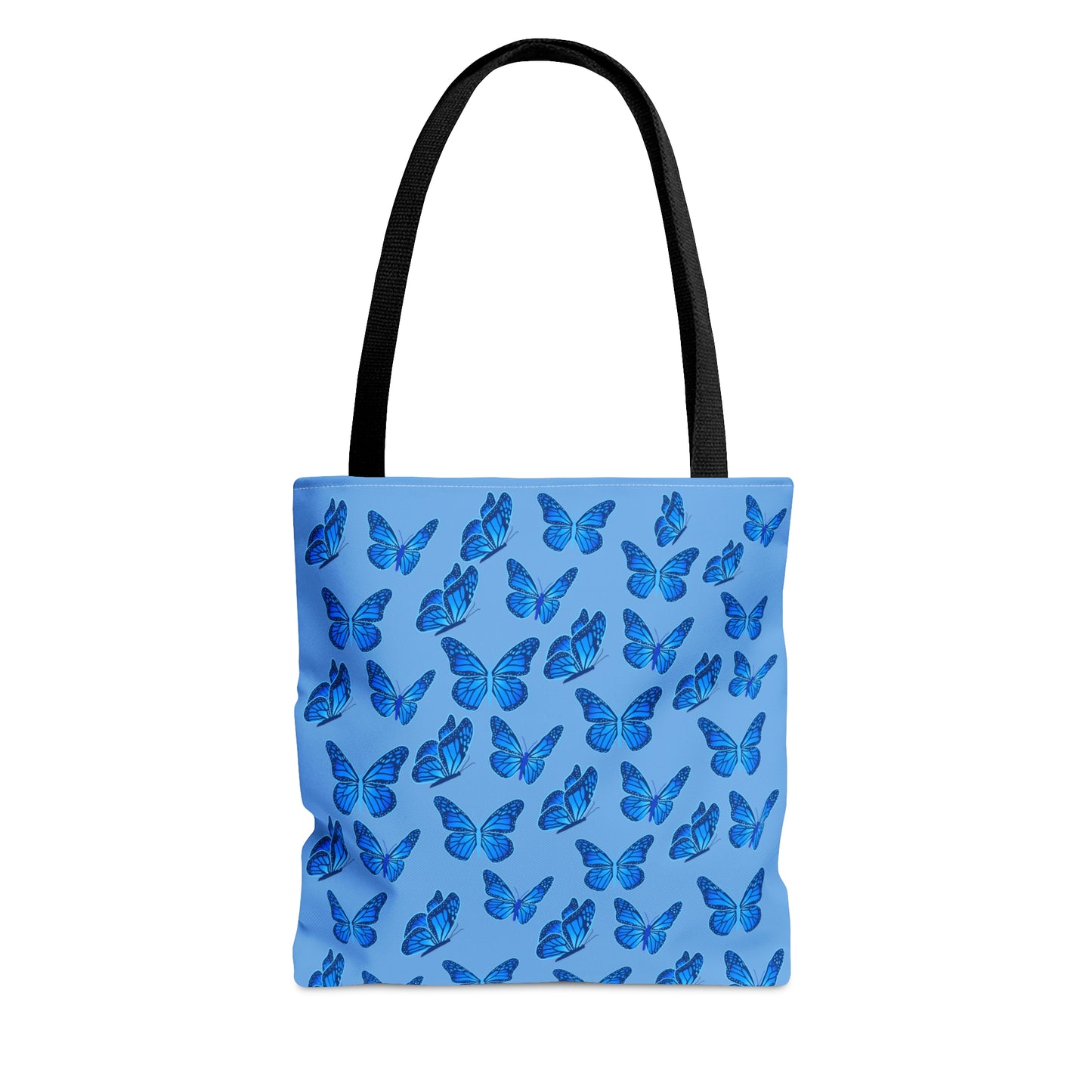 Blue Butterfly Tote Bag