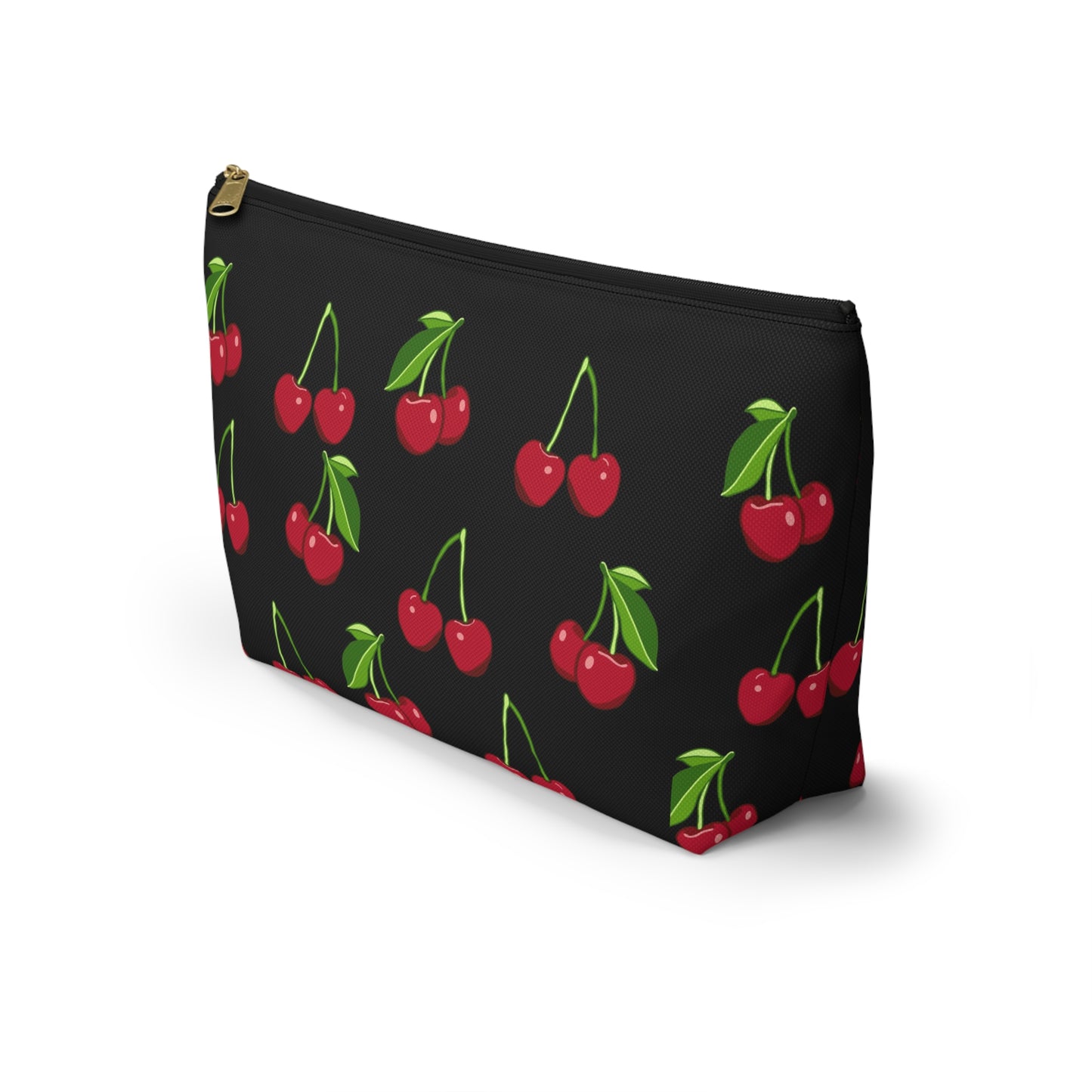 Sweet Cherry Accessory Pouch w T-bottom