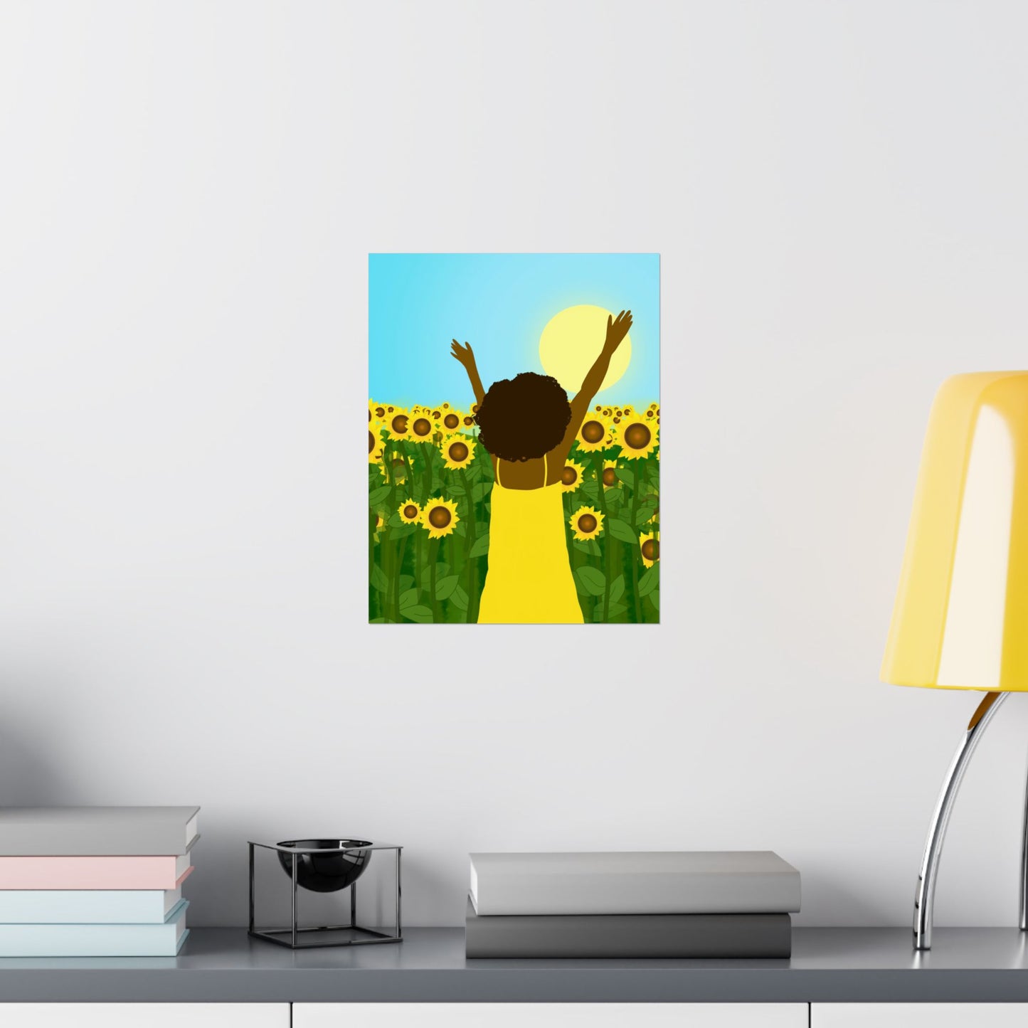 Sunflower Celebration Art Print