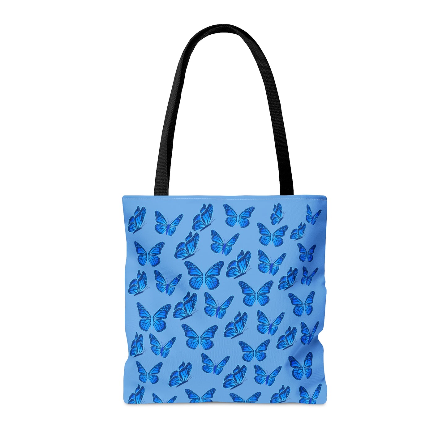 Blue Butterfly Tote Bag