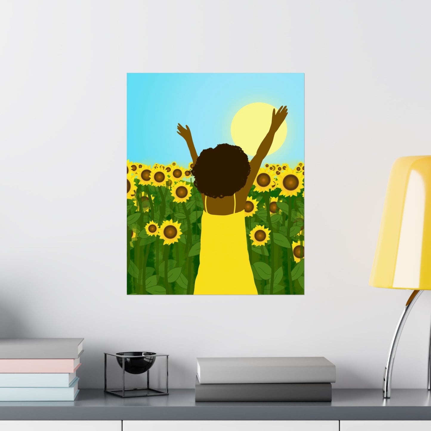 Sunflower Celebration Art Print