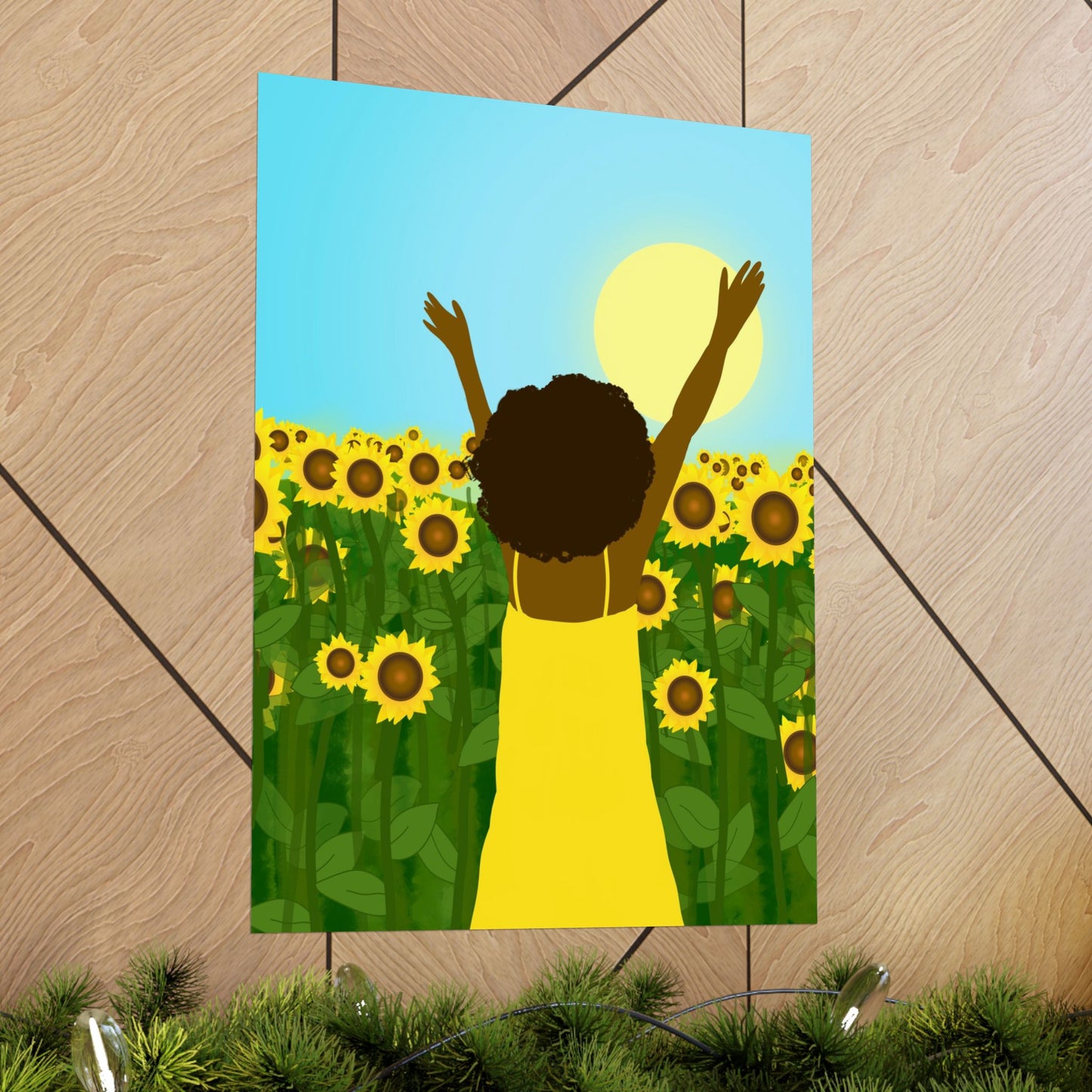 Sunflower Celebration Art Print