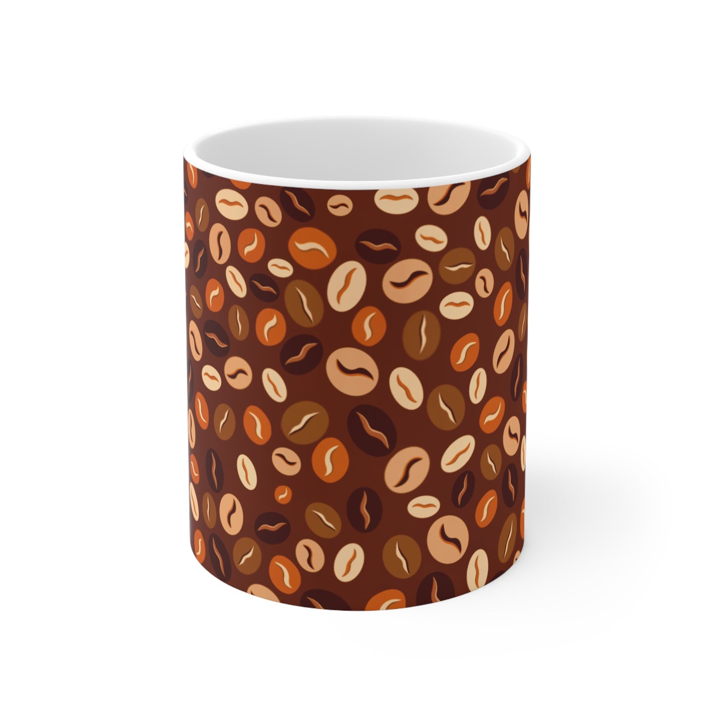 Coffee Bean Ceramic Mug (11oz)