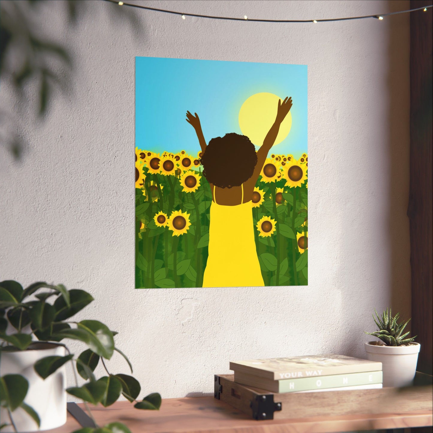 Sunflower Celebration Art Print