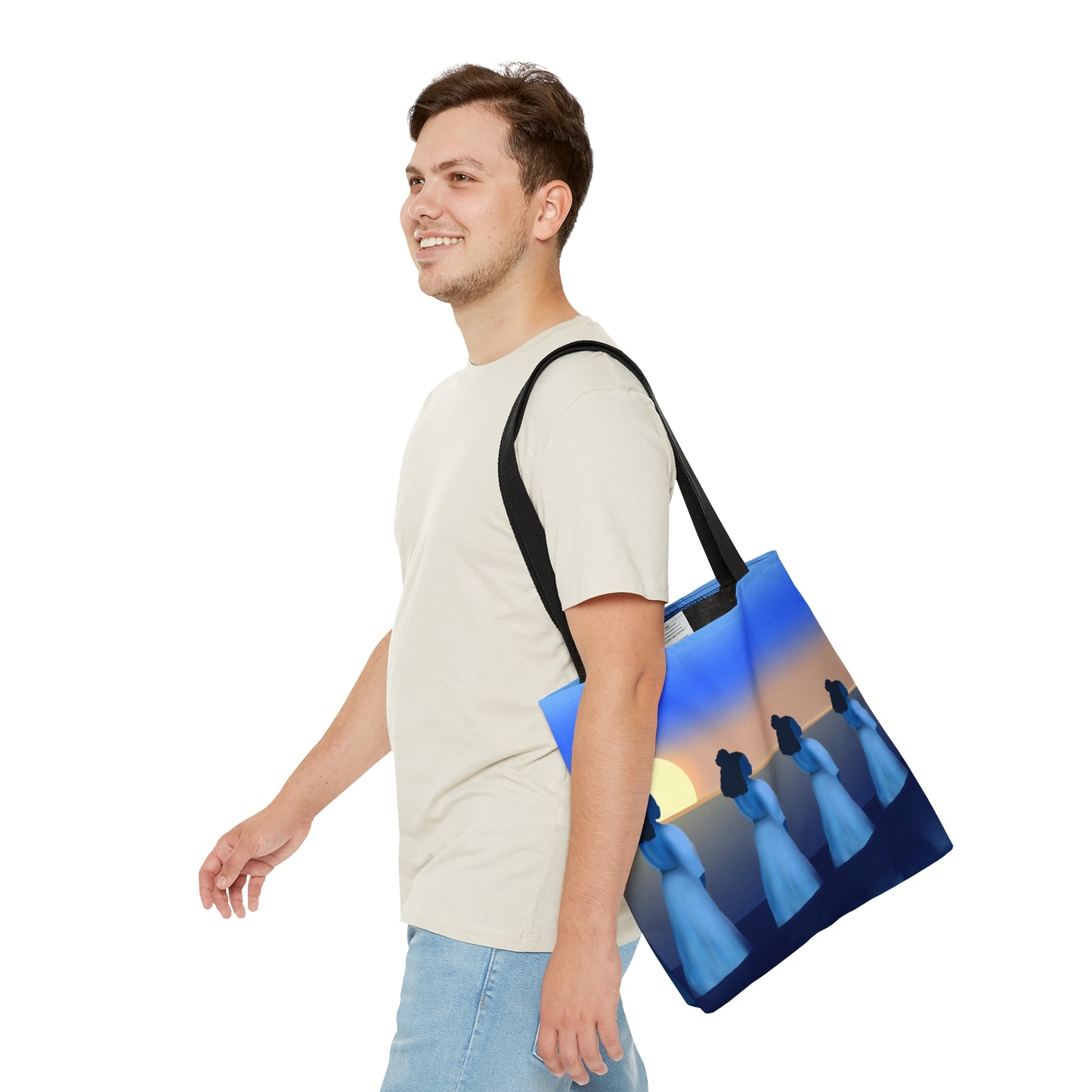Blue Waders Tote Bag