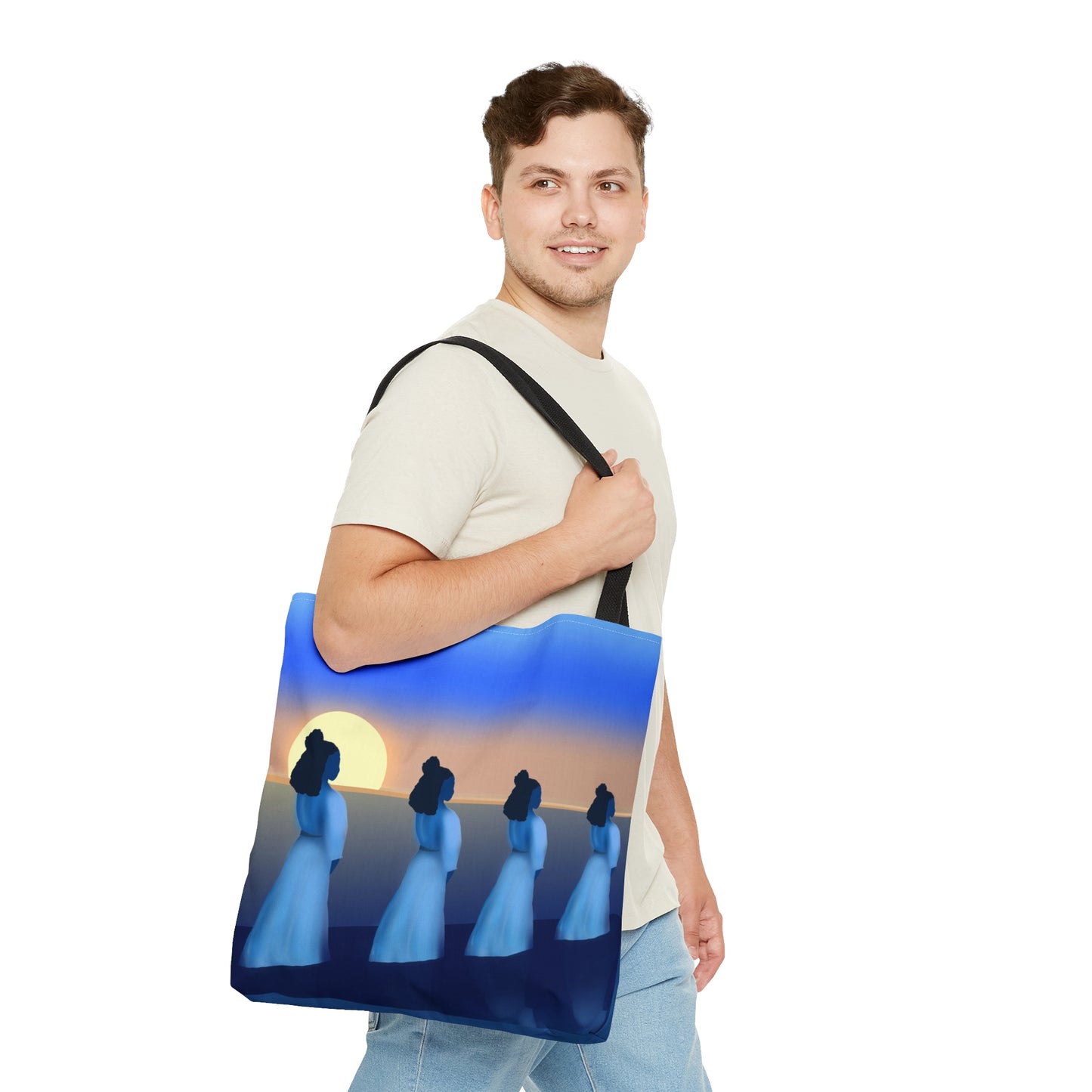 Blue Waders Tote Bag
