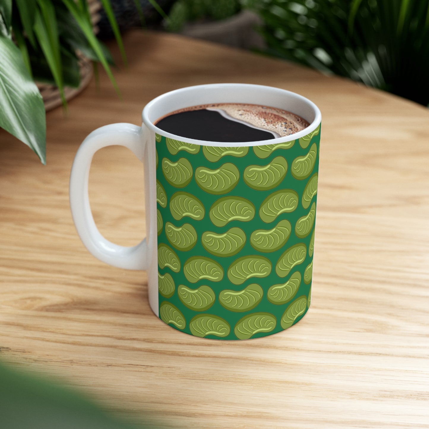 Lima Bean Ceramic Mug (11oz)