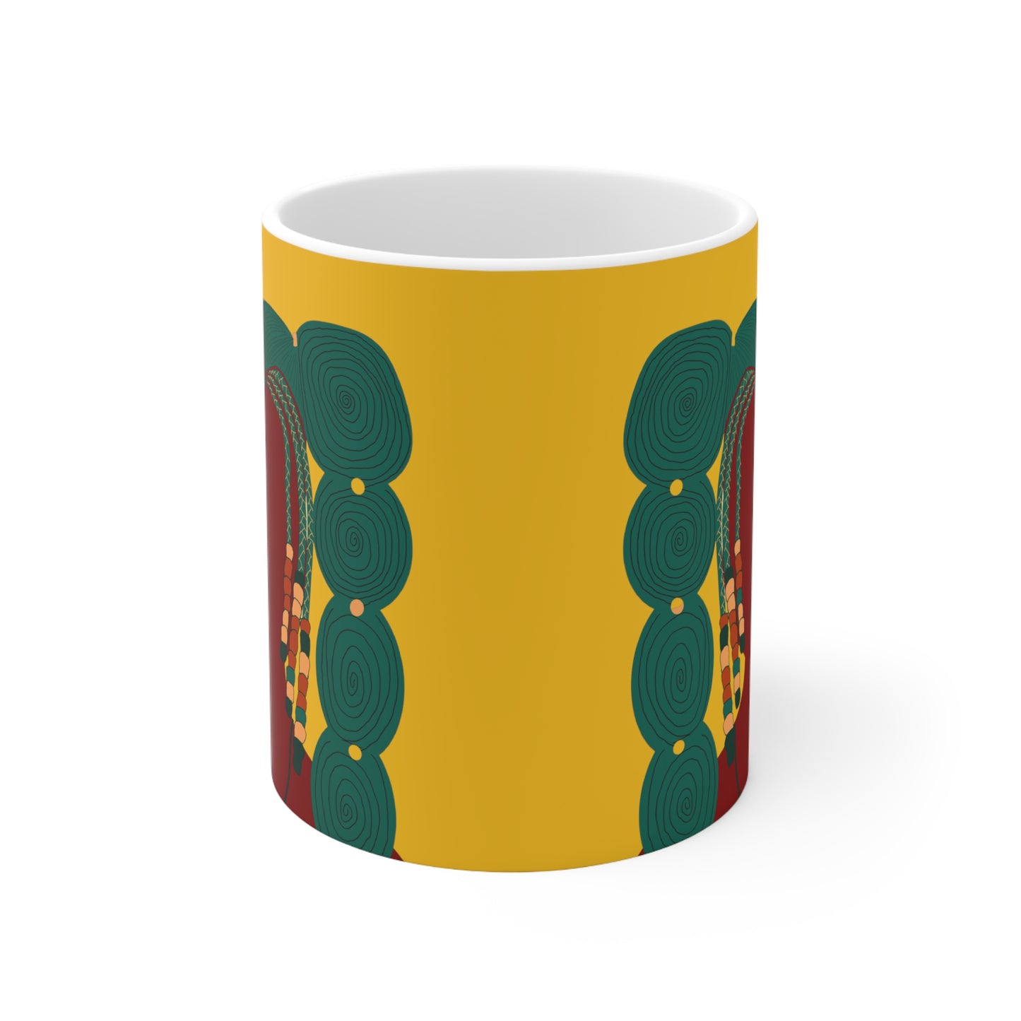 Bubble Pigtails Ceramic Mug (11oz)