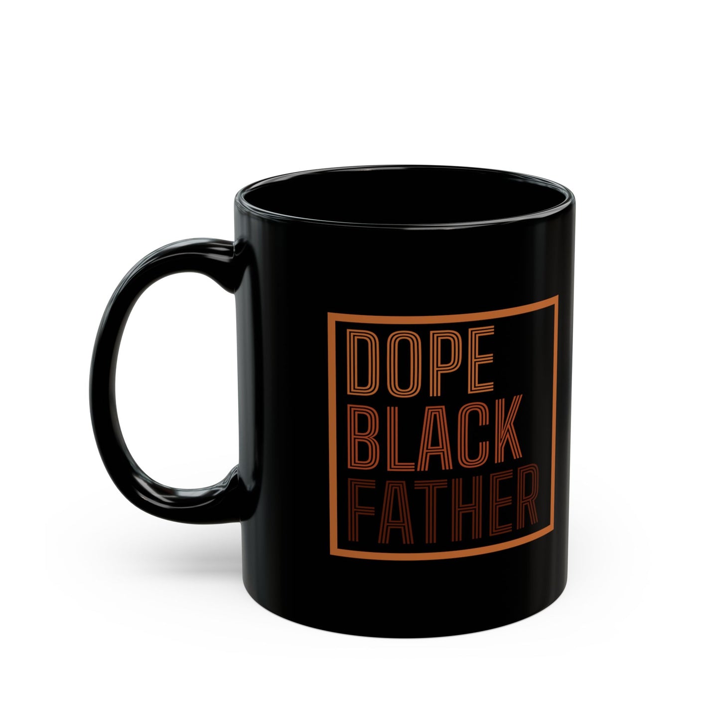 Dope Black Father Mug