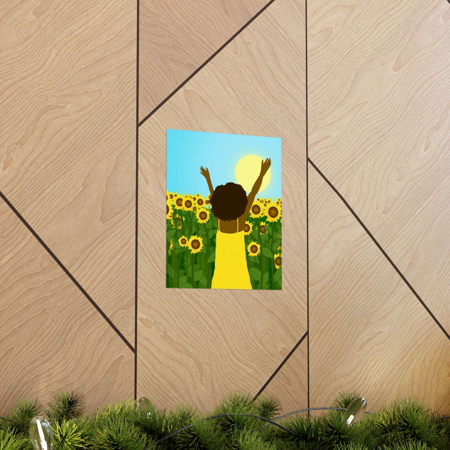 Sunflower Celebration Art Print
