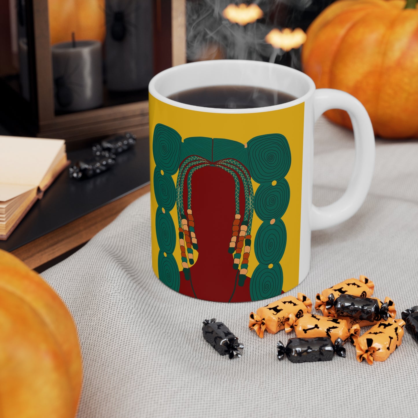 Bubble Pigtails Ceramic Mug (11oz)