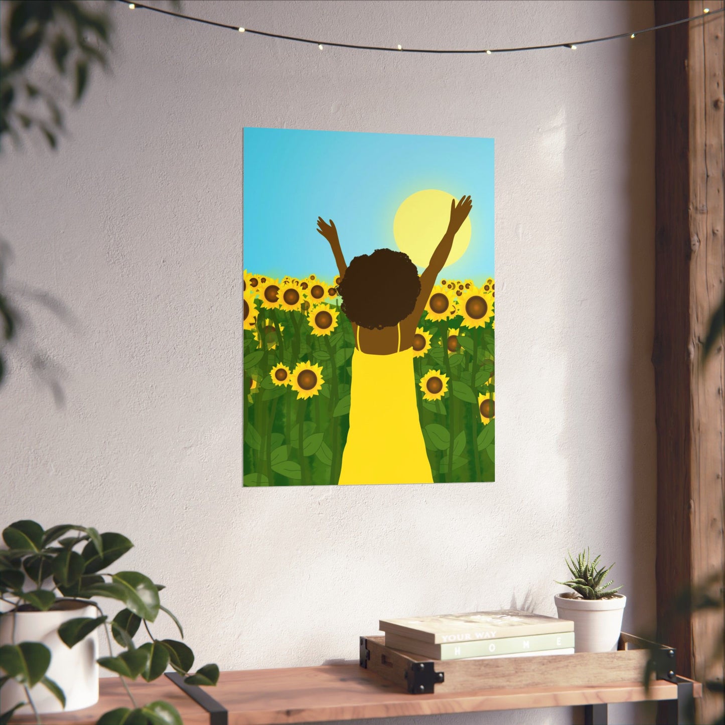 Sunflower Celebration Art Print