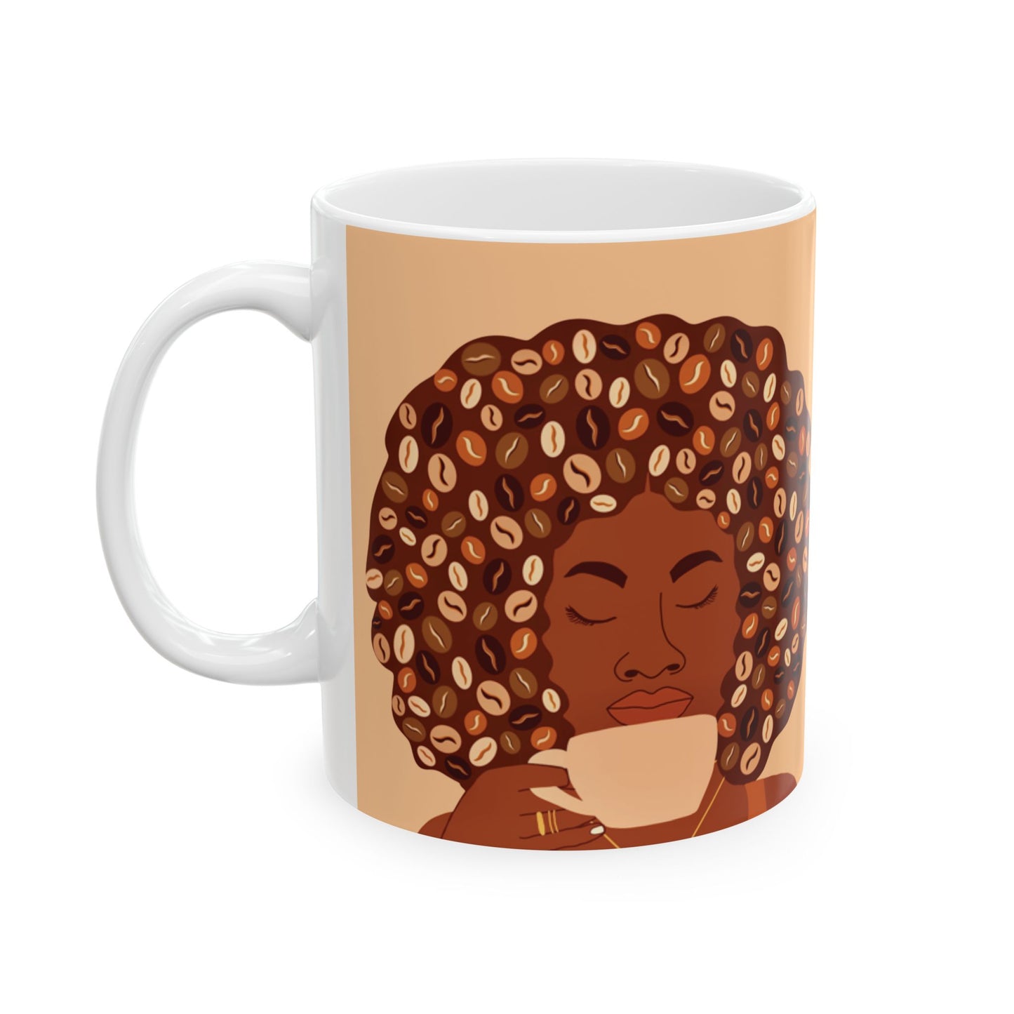 Afro Coffee Mug