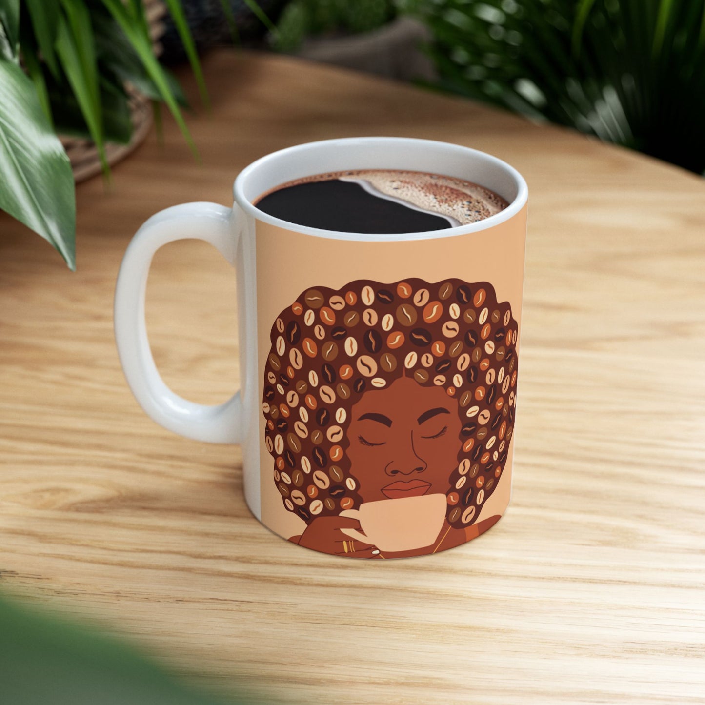 Afro Coffee Mug