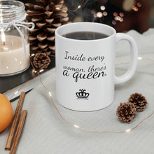 Load image into Gallery viewer, Queen Bee Ceramic Mug 11oz
