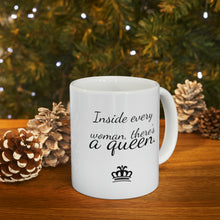 Load image into Gallery viewer, Queen Bee Ceramic Mug 11oz

